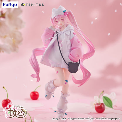Sakura Miku Cool style [petit], Hatsune Miku, Vocaloids, FuRyu 19 cm