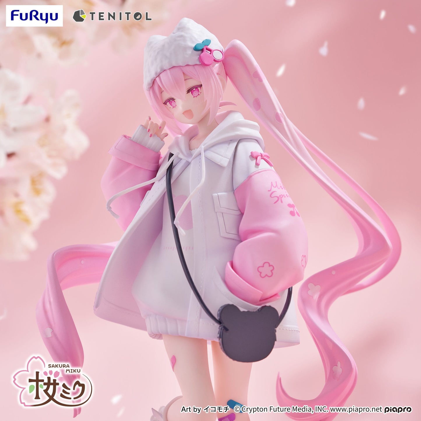 Sakura Miku Cool style [petit], Hatsune Miku, Vocaloids, FuRyu 19 cm