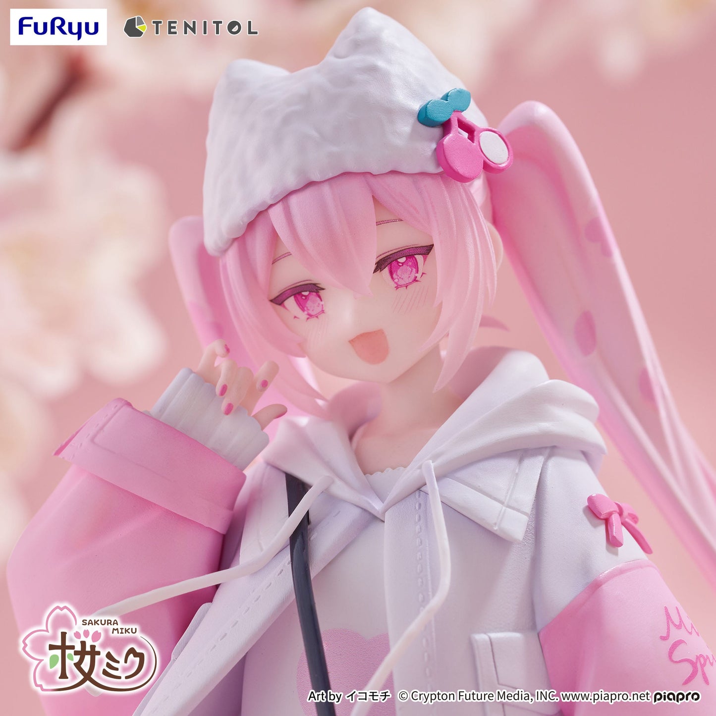 Sakura Miku Cool style [petit], Hatsune Miku, Vocaloids, FuRyu 19 cm