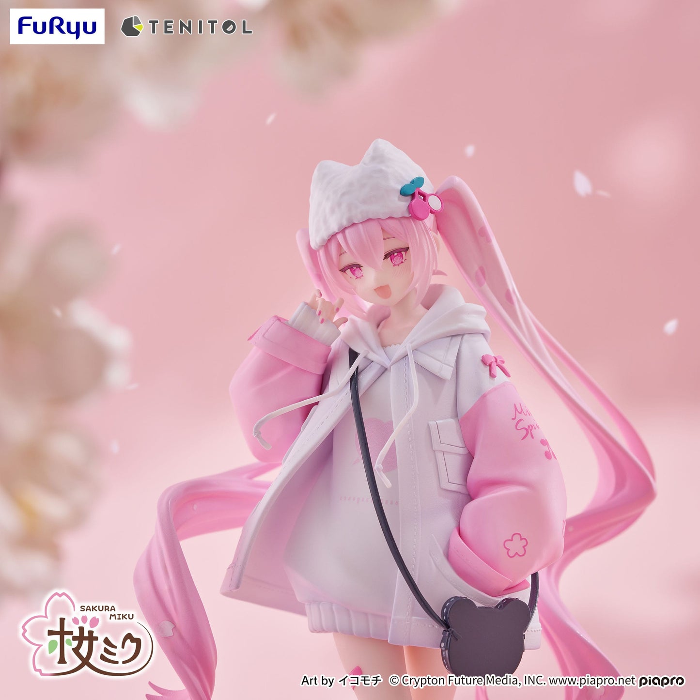 Sakura Miku Cool style [petit], Hatsune Miku, Vocaloids, FuRyu 19 cm