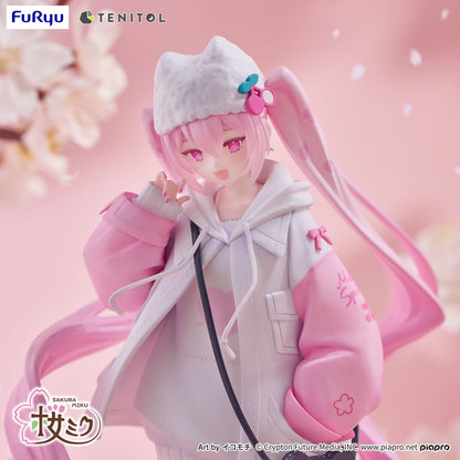 Sakura Miku Cool style [petit], Hatsune Miku, Vocaloids, FuRyu 19 cm