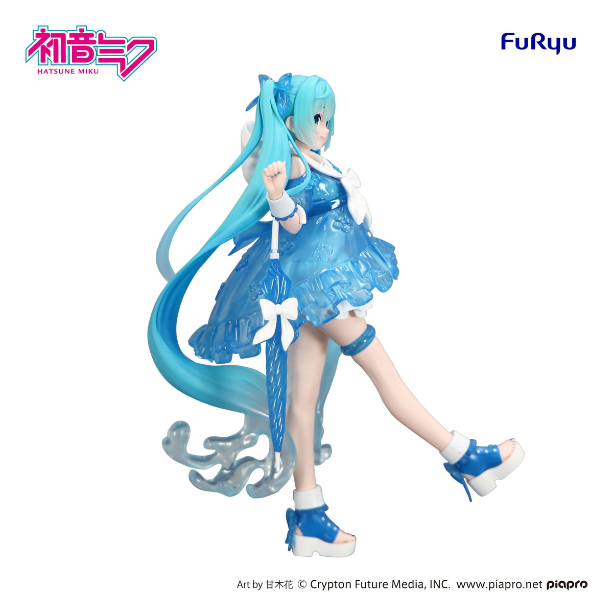 Miku Rainy Dance, Vocaloids, Hatsune Miku, FuRyu, Trio-Try-iT, ca. 19 cm