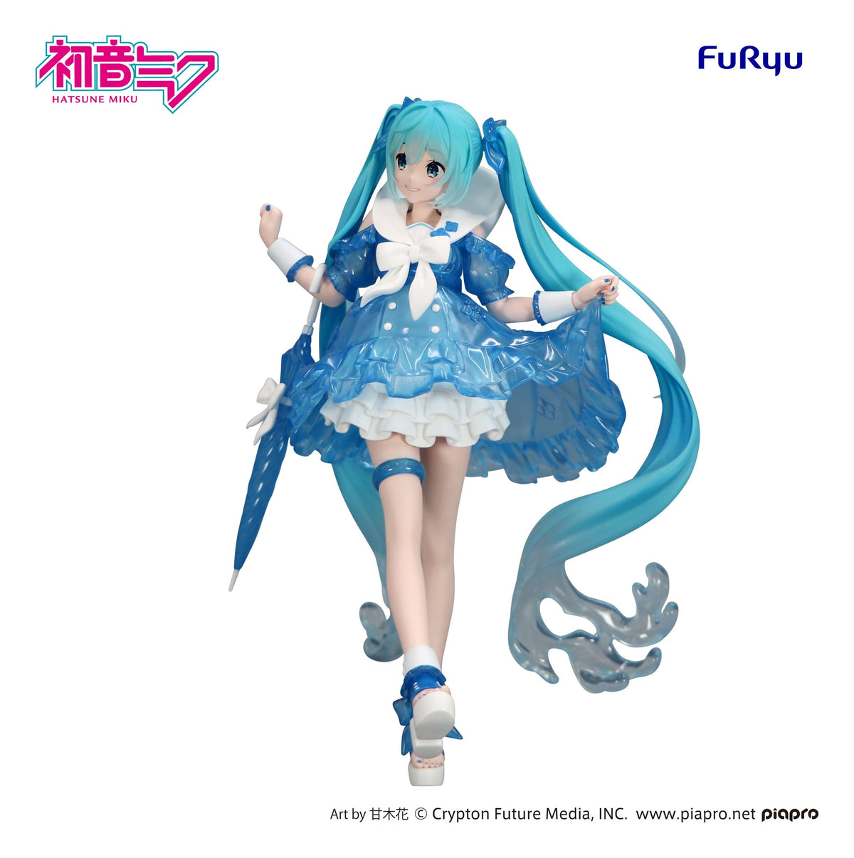 Miku Rainy Dance, Vocaloids, Hatsune Miku, FuRyu, Trio-Try-iT, ca. 19 cm