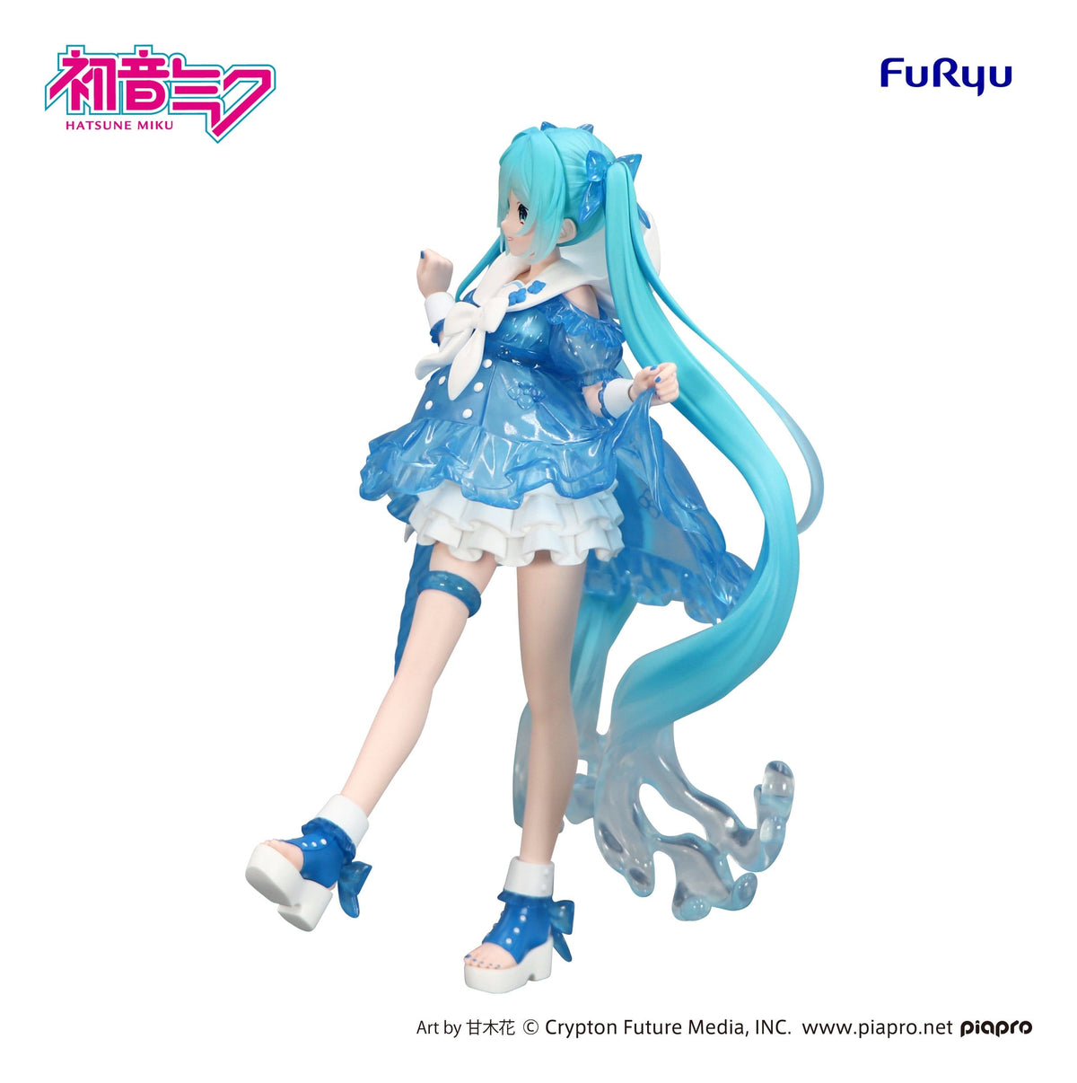 Miku Rainy Dance, Vocaloids, Hatsune Miku, FuRyu, Trio-Try-iT, ca. 19 cm