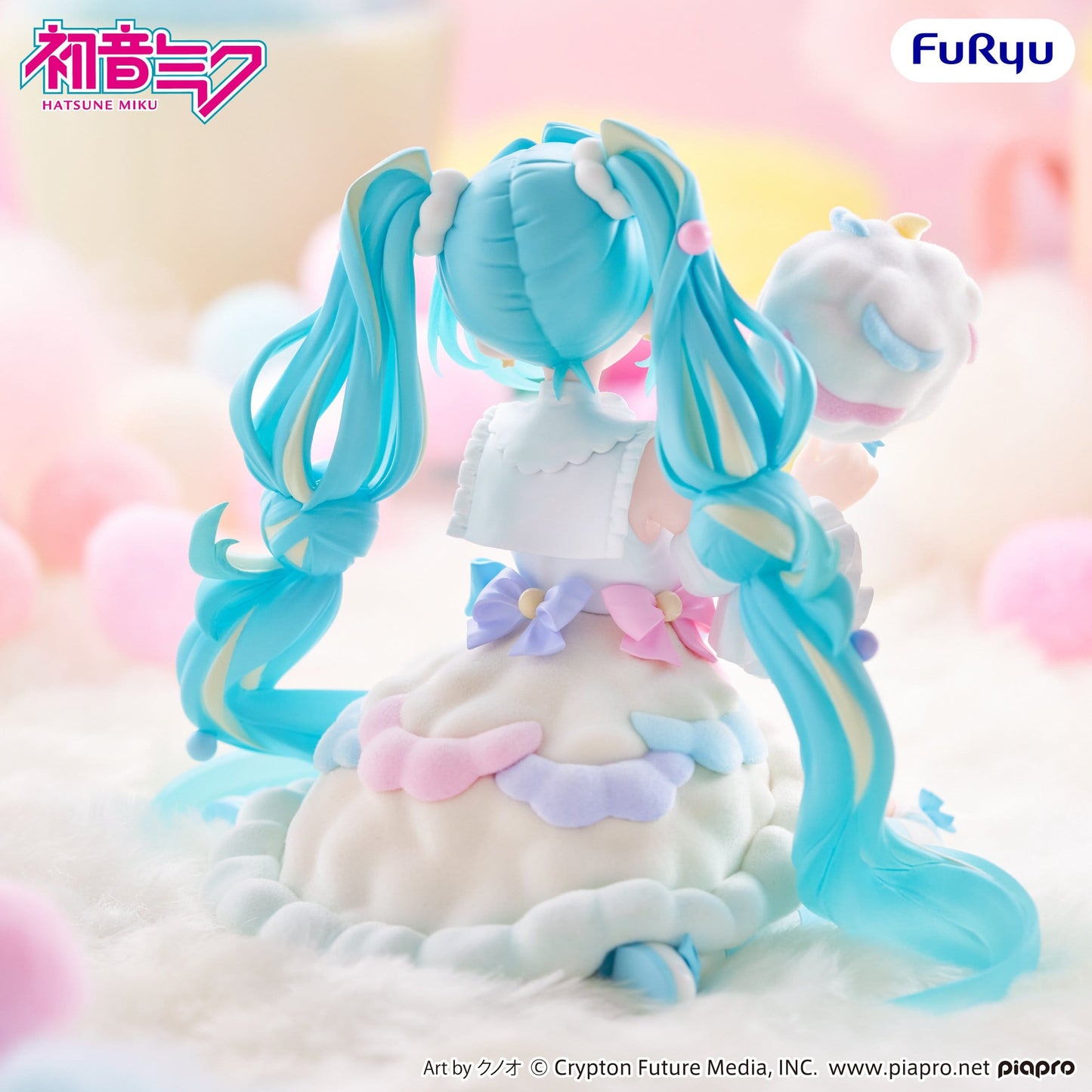 Hatsune Miku, Vocaloids, FuRyu, melffy FIgur, Sugar Cloud ver., ca. 11 cm, Vorbestellung
