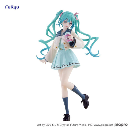 Hatsune Miku, Vocaloids, FuRyu, Sweet School Life Pure Version, ca. 18 cm, Vorbestellung