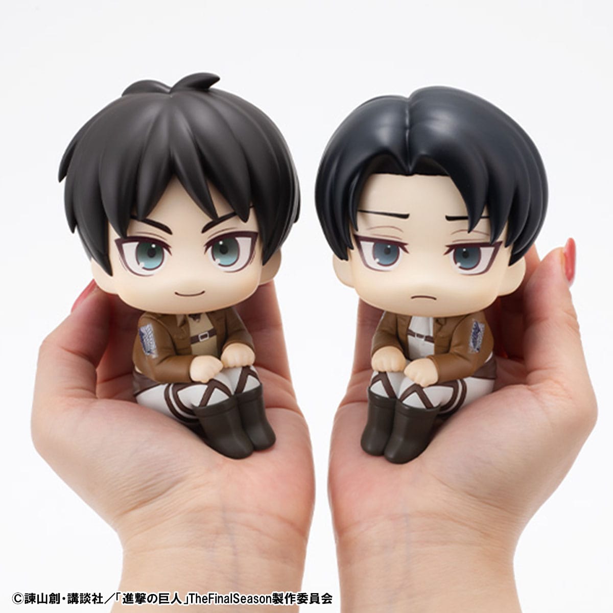 Eren Jaeger & Levi Set, Attack on Titan, Megahouse, Look Up, ca. 11 cm, Vorbestellung