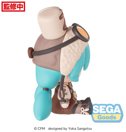 Hatsune Miku Marshmallow Hot Cocoa, Character Vocal Series 01: Hatsune Miku Fuwa Petit Chibi Figur, Vocaloids, SEGA, ca 10 cm
