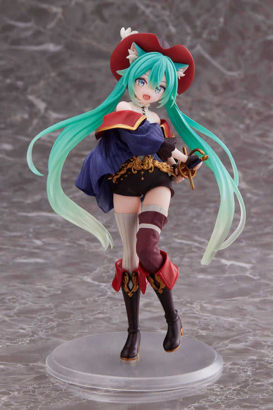 Hatsune Miku Wonderland Puss in Boots, Vocaloids, Taito, ca. 18 cm