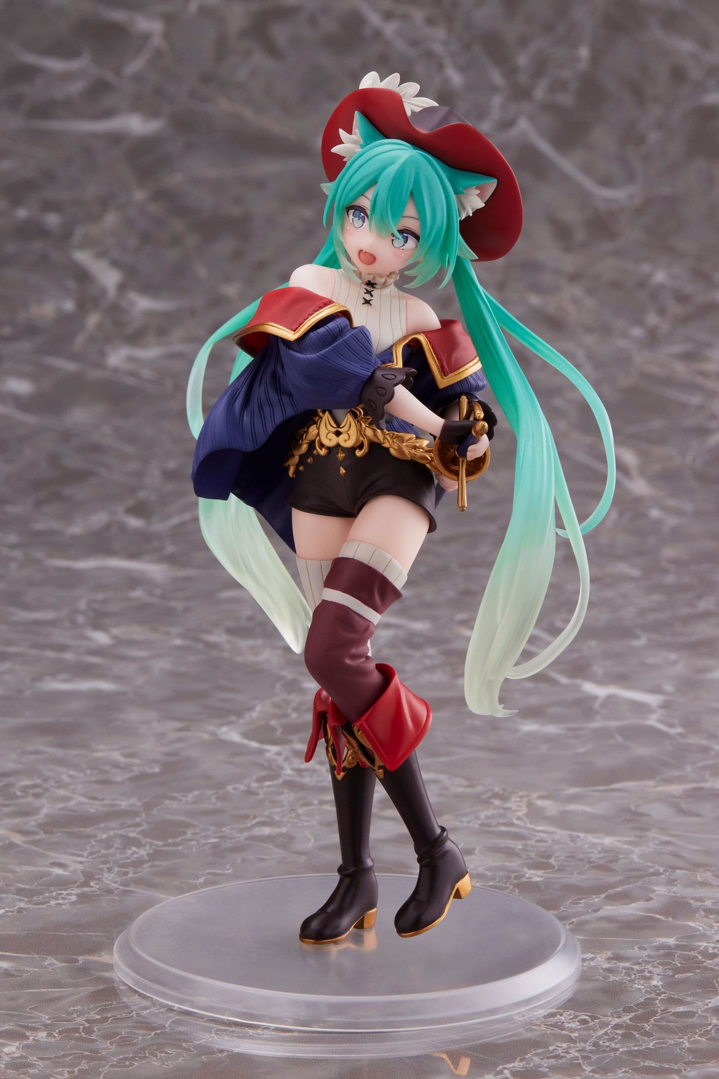 Hatsune Miku Wonderland Puss in Boots, Vocaloids, Taito, ca. 18 cm