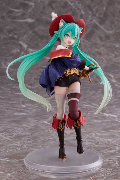 Hatsune Miku Wonderland Puss in Boots, Vocaloids, Taito, ca. 18 cm