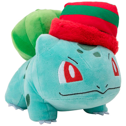 Bisasam (Bulbasaur) Christmas, Pokemon, Plushie, Jazwares, ca. 20cm