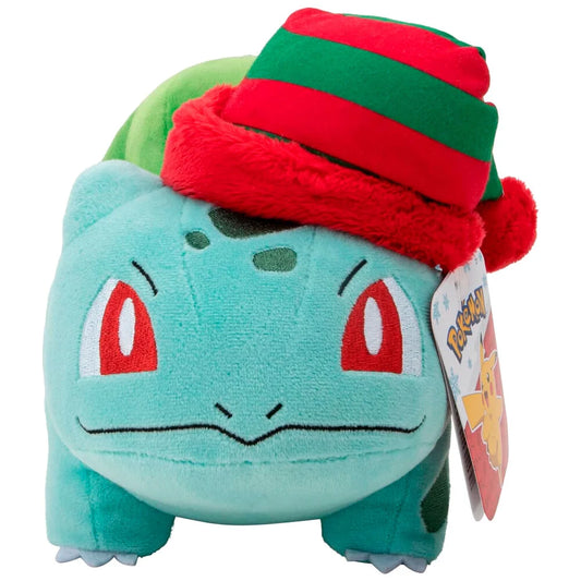 Bisasam (Bulbasaur) Christmas, Pokemon, Plushie, Jazwares, ca. 20cm