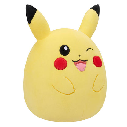 Pikachu Squishmallow, Pokemon, Plushie, Jazwares, ca. 27cm