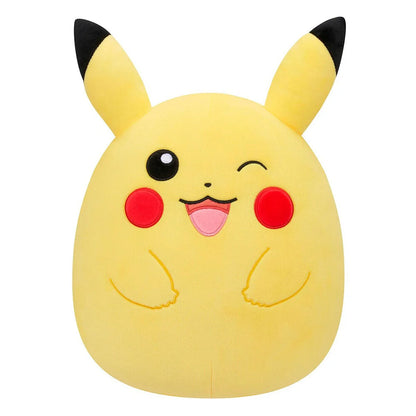 Pikachu Squishmallow, Pokemon, Plushie, Jazwares, ca. 27cm
