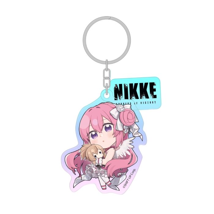 Dorothy, Goddess of Victory: NIKKE, Holographic Acrylic Keychain, Sakami, ca. 7cm