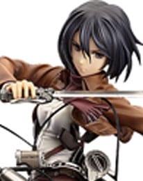 Mikasa Ackerman, Attack on Titan, Good Smile Company, Statue 1/8, DX Ver., ca. 17 cm