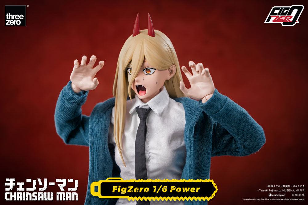 Power, Chainsaw Man, threezero, FigZero 1/6, ca. 28 cm, Vorbestellung