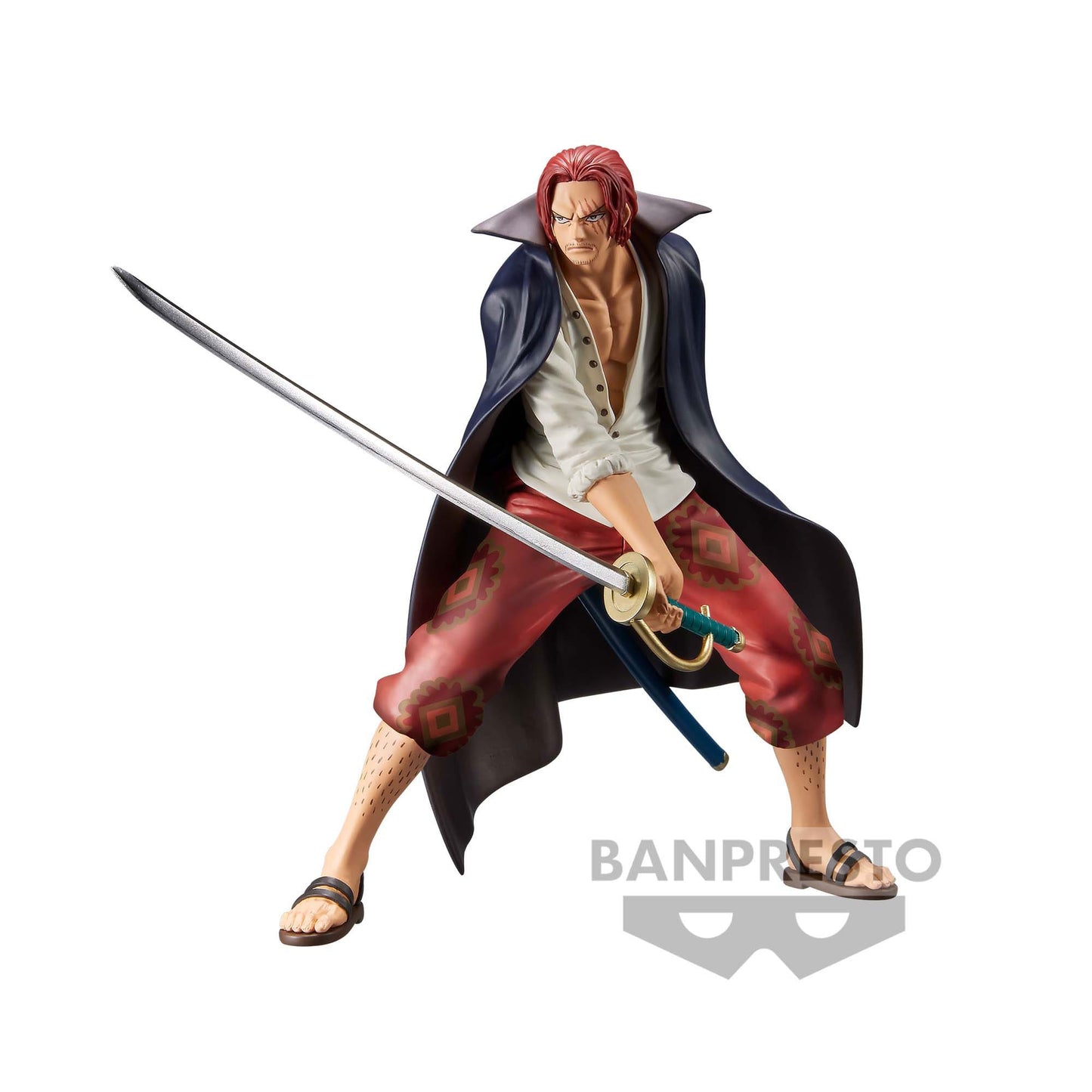 Shanks, One Piece, Banpresto, Film: Red, ca. 18 cm
