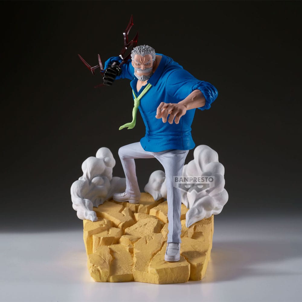 Monkey D. Garp, One Piece, Senkozekkei, Banpresto,ca. 19 cm