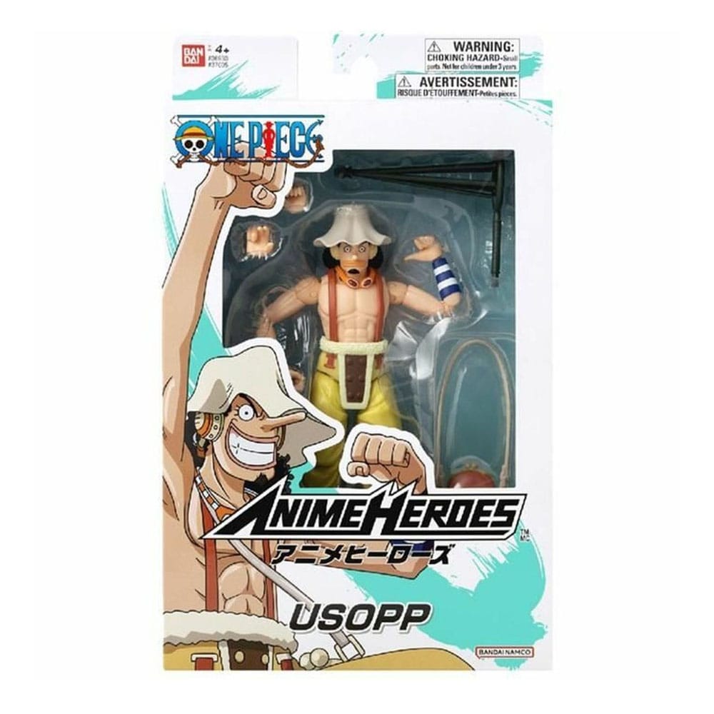 Usopp, One Piece, Bandai Namco, Anime Heroes, ca. 17 cm
