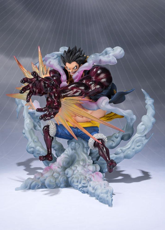 Monkey D. Ruffy Gear 4,  Leo Bazooka Reissue, One Piece, Bandai Tamashii Nations, ca. 18 cm