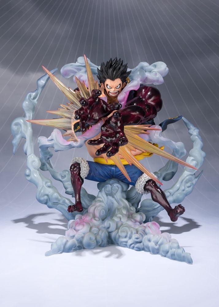 Monkey D. Ruffy Gear 4,  Leo Bazooka Reissue, One Piece, Bandai Tamashii Nations, ca. 18 cm