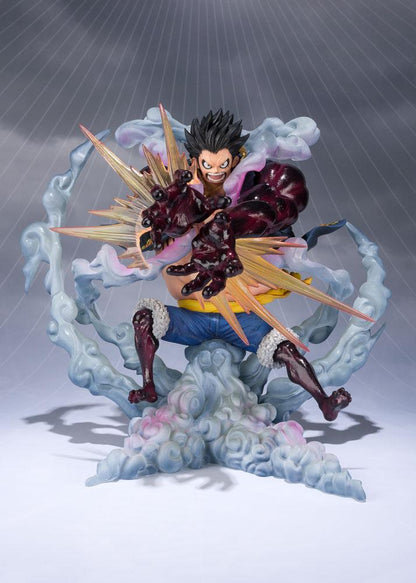 Monkey D. Ruffy Gear 4,  Leo Bazooka Reissue, One Piece, Bandai Tamashii Nations, ca. 18 cm
