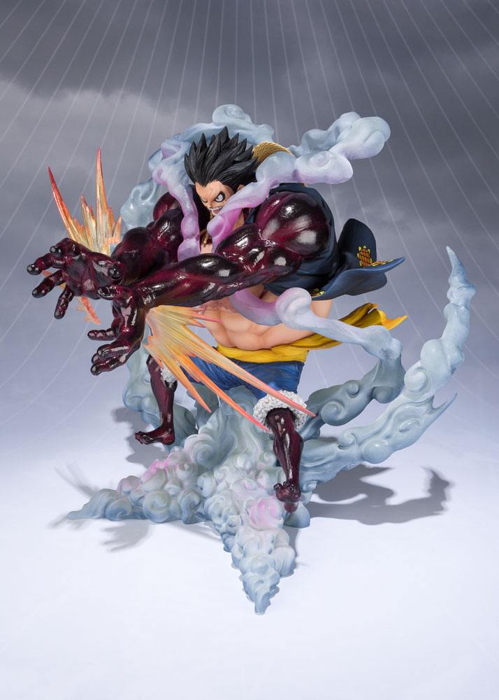 Monkey D. Ruffy Gear 4,  Leo Bazooka Reissue, One Piece, Bandai Tamashii Nations, ca. 18 cm