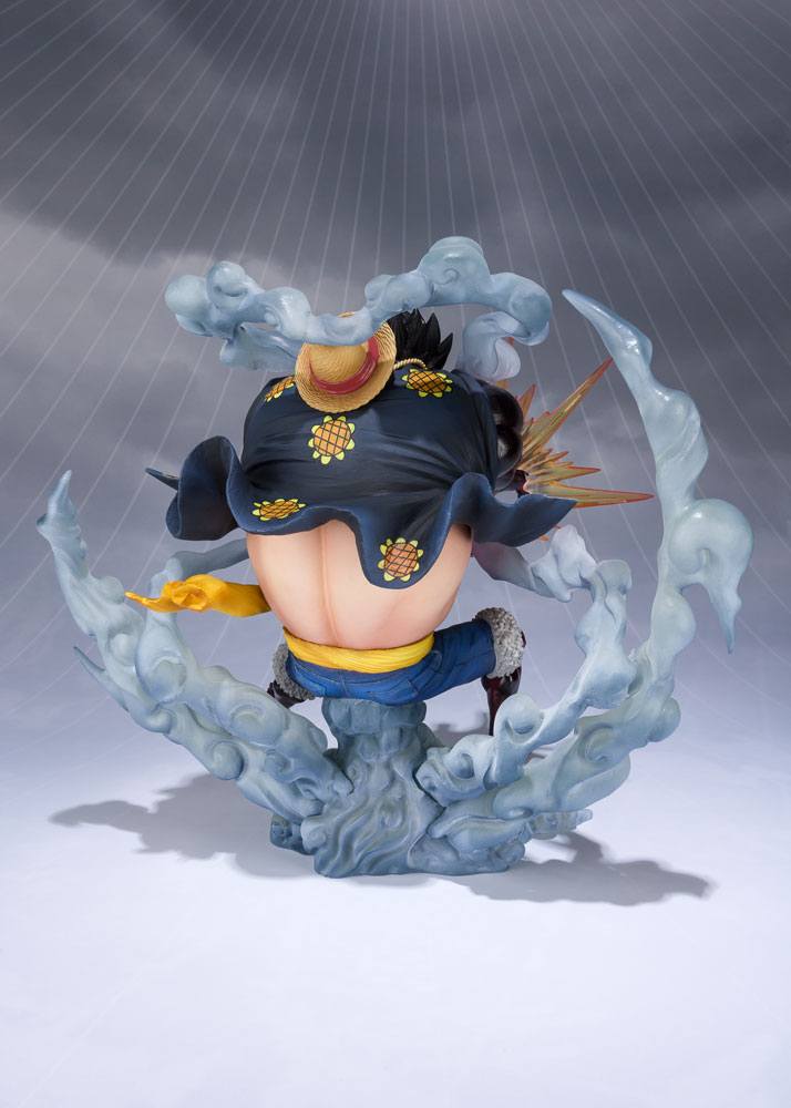 Monkey D. Ruffy Gear 4,  Leo Bazooka Reissue, One Piece, Bandai Tamashii Nations, ca. 18 cm