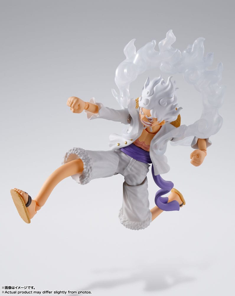 Monkey D. Ruffy Gear 5, One Piece, Bandai Tamashii Nations, S.H. Figuarts, ca. 15 cm, Vorbestellung