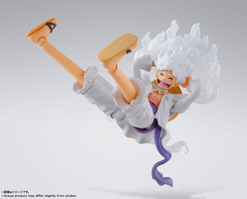 Monkey D. Ruffy Gear 5, One Piece, Bandai Tamashii Nations, S.H. Figuarts, ca. 15 cm, Vorbestellung