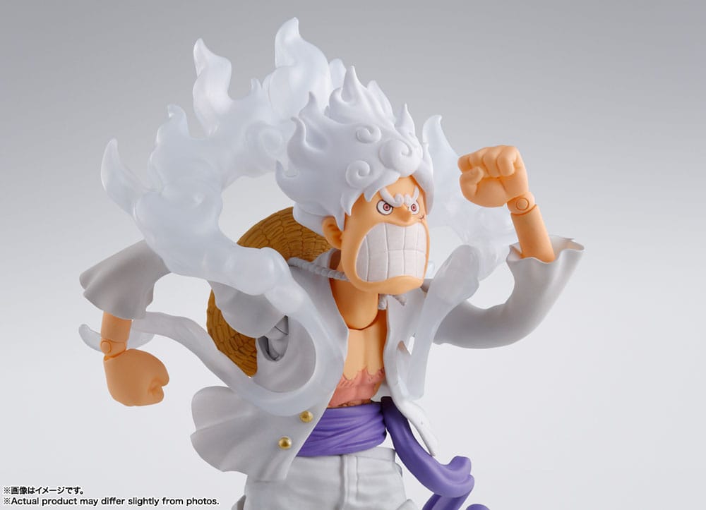 Monkey D. Ruffy Gear 5, One Piece, Bandai Tamashii Nations, S.H. Figuarts, ca. 15 cm, Vorbestellung
