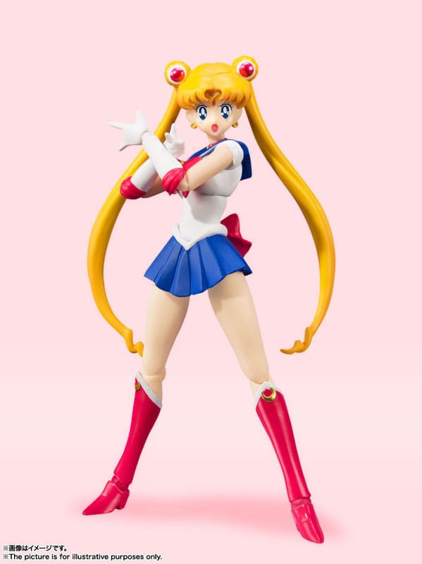 Sailor Moon Animation Color Edition, Sailor Moon, Tamashi Nations, S.H. Figuarts, ca. 14 cm