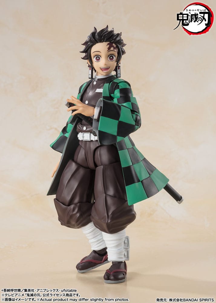 Tanjiro Kamado, Demon Slayer: Kimetsu no Yaiba, Bandai Tamashii Nations, S.H. Figuarts, ca. 14 cm, Vorbestellung