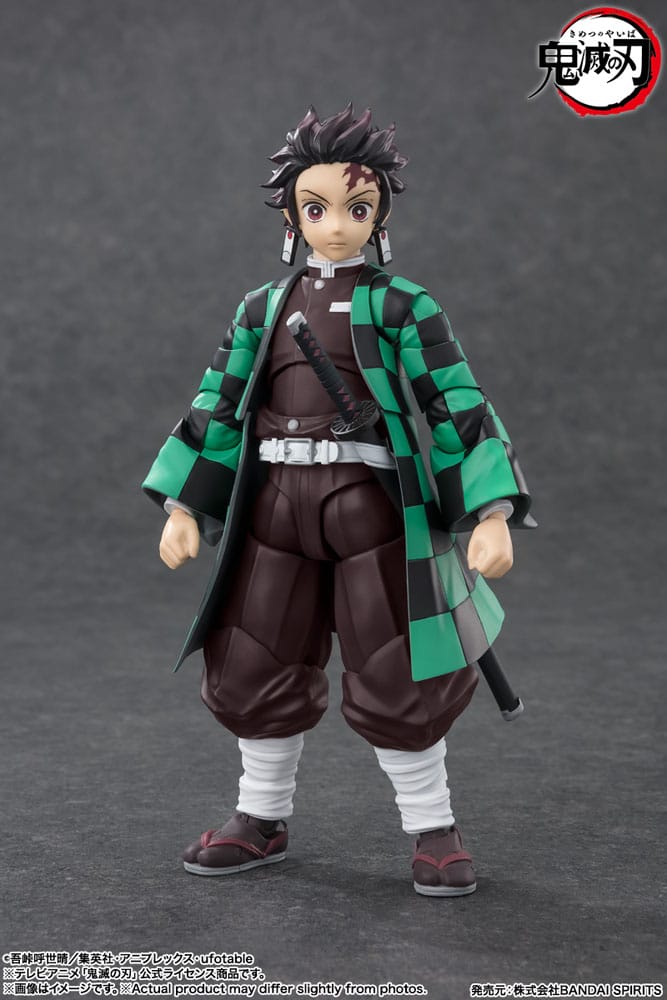 Tanjiro Kamado, Demon Slayer: Kimetsu no Yaiba, Bandai Tamashii Nations, S.H. Figuarts, ca. 14 cm, Vorbestellung