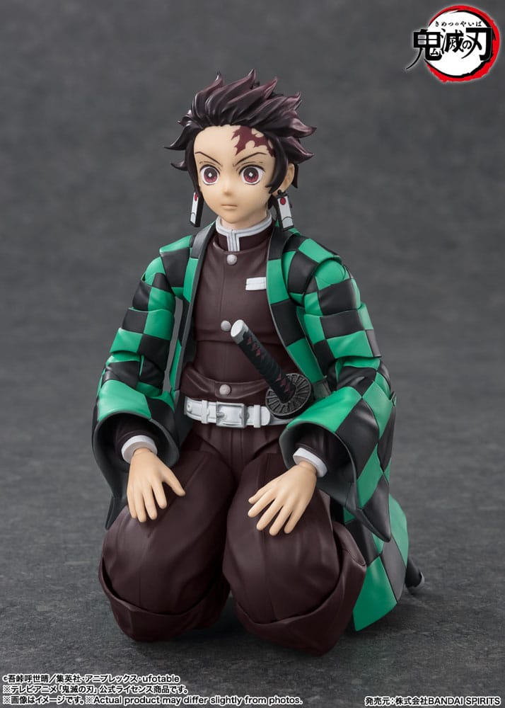 Tanjiro Kamado, Demon Slayer: Kimetsu no Yaiba, Bandai Tamashii Nations, S.H. Figuarts, ca. 14 cm, Vorbestellung