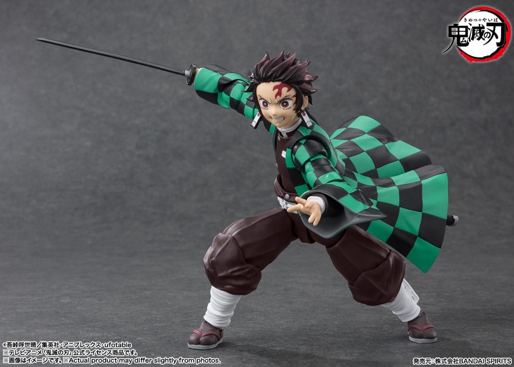 Tanjiro Kamado, Demon Slayer: Kimetsu no Yaiba, Bandai Tamashii Nations, S.H. Figuarts, ca. 14 cm, Vorbestellung