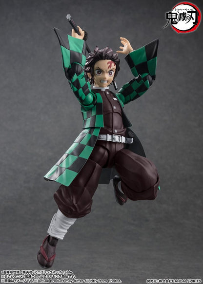 Tanjiro Kamado, Demon Slayer: Kimetsu no Yaiba, Bandai Tamashii Nations, S.H. Figuarts, ca. 14 cm, Vorbestellung
