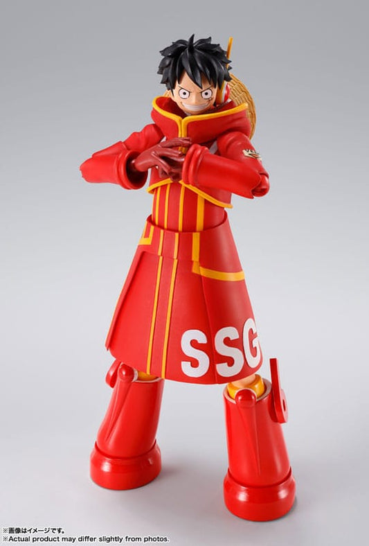Monkey D. Luffy Future Island Egghead, One Piece, Bandai Tamashii Nations, S.H.Figuarts, ca. 15 cm