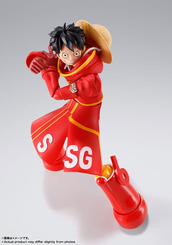 Monkey D. Luffy Future Island Egghead, One Piece, Bandai Tamashii Nations, S.H.Figuarts, ca. 15 cm