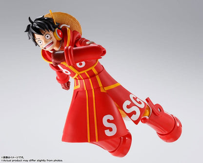 Monkey D. Luffy Future Island Egghead, One Piece, Bandai Tamashii Nations, S.H.Figuarts, ca. 15 cm