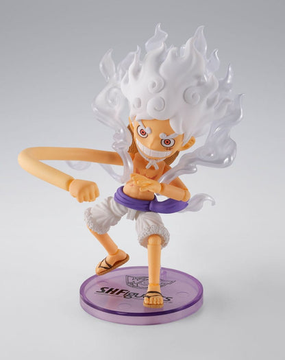 Monkey D. Ruffy Gear 5, One Piece, Bandai Tamashii Nations, World Collactable Figures x S.H. Figuarts, ca. 8 cm