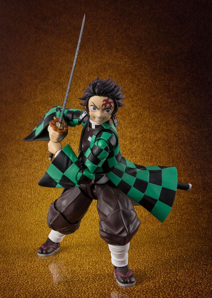 Tanjiro Kamado The Final Battle in the Infinity Castle, Demon Slayer: Kimetsu no Yaiba, Bandai Tamashii Nations, S.H.Figuarts, ca. 14 cm, Vorbestellung
