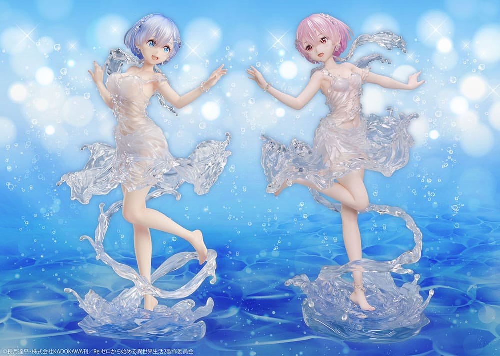 Ram Aqua Dress, Re:Zero Starting Life in Another World, Design COCO, ca. 23 cm