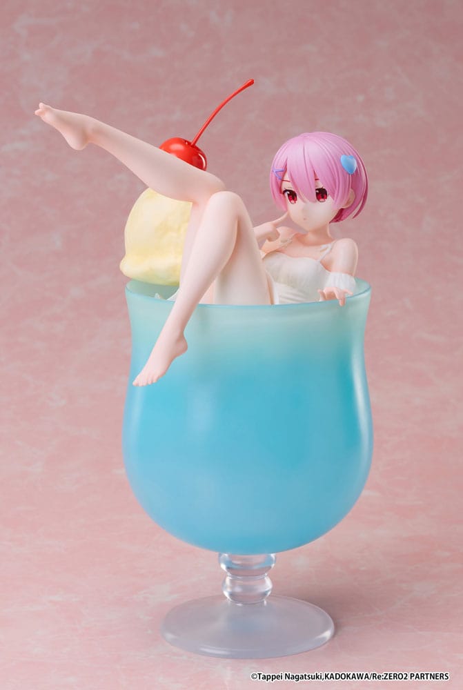 Ram Cream Soda Ver., Re:Zero Starting Life in another World, Elcoco, ca. 21 cm