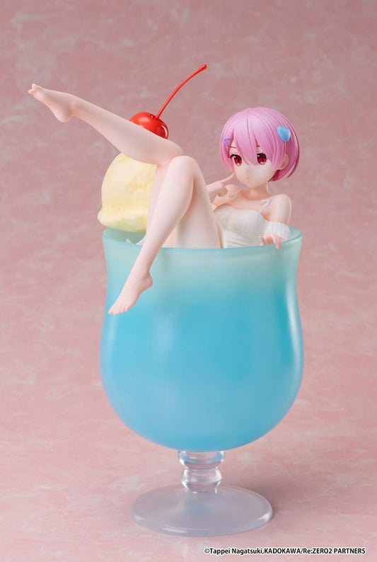 Ram Cream Soda Ver., Re:Zero Starting Life in another World, Elcoco, ca. 21 cm