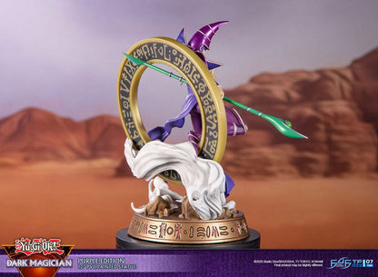 Dark Magician Purple Version, Yu-Gi-Oh!, First 4 Figures, ca. 29 cm