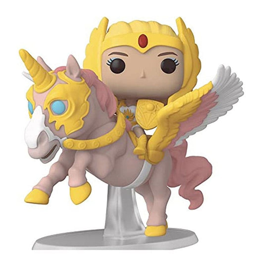 She-Ra on Swift Wind, Masters of the Universe, Funko POP! Rides Deluxe Vinyl Figur, ca. 9 cm