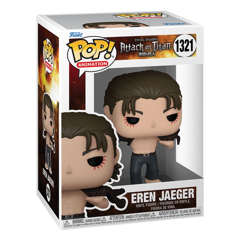 Eren Jeager, Attack on Titan, Funko POP!, Nr. 1321, ca. 9 cm, Vorbestellung